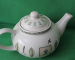 Vintage Pfaltzgraff Portfolio Teapot Naturewood Stoneware Mexico - $44.54