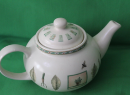 Vintage Pfaltzgraff Portfolio Teapot Naturewood Stoneware Mexico - £35.90 GBP