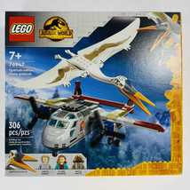 New! LEGO Jurassic World Quetzalcoatlus Plane Ambush Set 76947 Pterodactyl - $54.99