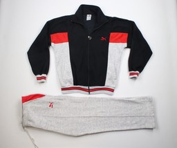 Vintage 90s Puma Mens Medium Spell Out Color Block 2 Piece Warm Up Track... - $98.95