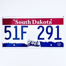  United States South Dakota Mount Rushmore Passenger License Plate 51F 291 - $16.82