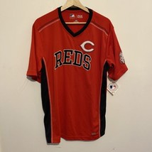 MENS Large NWT Cincinnati Reds Baseball MLB Athletic Shirt - £19.43 GBP