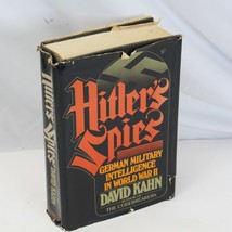 Hitler&#39;s Spies David Kahn German Military Intelligence in World War II 1st Edit - £37.05 GBP