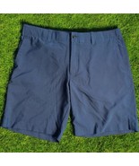 Callaway Men Blue White Micro Diamond Golf Shorts Embroidered Logo Size 38 - $357.70 MXN