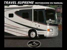 TRAVEL SUPREME MOTORHOME MANUALs 270pg MotorCoach RV Service Maintenance... - $25.99
