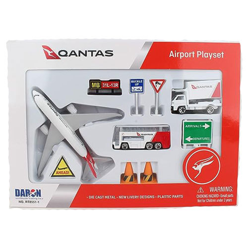 Realtoy Qantas Airport Playset - Standard - $46.84