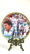 1996 Dan Marino Miami Dolphins NFL Quarterback Club Bradford  Plate No COA - $16.98