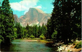 Half Dome at Yosemite National Park CA California 1959 Chrome Postcard - $4.90