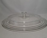 Replacement Large Round Glass Lid, 12.25&quot; (11.5&quot; inner diameter), Knob M... - £13.15 GBP