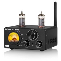 St-01 200W Bluetooth Amplifier, 2 Channel Vacuum Tube Power Amp With Usb Dac/Coa - £131.06 GBP