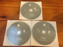 Vtg 2001 iMac Macintosh OS 9.2.1 10.1 Puma Software Restore Install Discs CDs - £47.89 GBP
