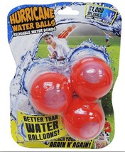 Reusable Water Balloons Splash Bombs Hurricane Reusable Water Balls 3 Pack  - £7.84 GBP