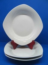 Mikasa Gourmet Basics Andorra White Set Of 3 Square 8&quot;  Cereal Bowls VGC - £22.02 GBP