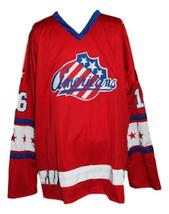 Any Name Number Rochester Americans Retro Hockey Jersey Red Somerville Any Size image 5