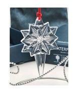 Waterford Crystal 2024 Annual Snow Star Ornament 1071510 New In Box - $79.95