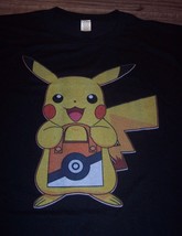 Vintage Style Pokemon Nintendo Pikachu T-Shirt Big And Tall 4XLT 4XL New - £18.50 GBP