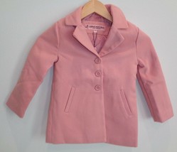 Urban Republic Size 5 To 6 Little Kids Charlotte Long Coat Pink New Girls Jacket - £68.11 GBP