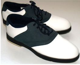 Foot Joy TCX 98251 Women’s Golf Shoes Size 8.5 M - Blue White - Metal Sp... - $11.34