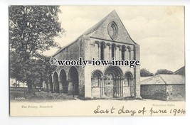 cu2477 - St.Leonards Priory c1904, in Stamford - Postcard - $3.81