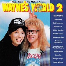 Music From The Motion Picture Wayne&#39;s World 2 Cd 13 Trks Robert Plant Aerosmith - £7.90 GBP