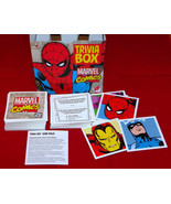 Marvel Comics Trivia Box Card Game Cardinal Industries Spiderman Iron Ma... - £11.98 GBP