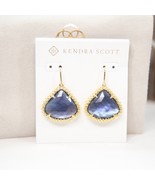Kendra Scott Framed Kendall Purple Mother of Pearl Drop Statement Earrin... - $1,564.85 MXN