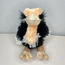 Ostrich Plush Wild Republic North African Realistic Stuffed Animal Soft Toy 13&quot; - £11.24 GBP