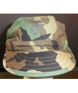 USMC U.S. MARINE 8 POINT BDU WOODLAND CAMOUFLAGE PATTERN UTILITY CAP EMB... - €17,11 EUR