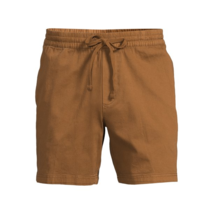 No Boundaries ~ BROWN ~ Twill Shorts ~ Mens&#39; Small (28/30) ~ Elastic Waistband - £17.88 GBP