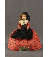 Vintage Spanish Catholic Dress Costume Ethnic Celluloid Doll Magali Poupees - £15.63 GBP
