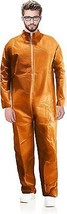 25 Pk Orange Adult Industrial Workwear 2XL Coveralls, 71&quot; Long, 40 GSM - £85.65 GBP