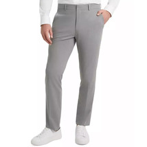 Kenneth Cole Reaction Men&#39;s Light Gray Techni-Cole Slim Dress Pants NWT - $654.31 MXN