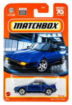 Matchbox 1984 Toyota MR2 Dark Blue Pearl 2023 Matchbox #95 - £6.15 GBP