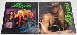 Poison - Nothin&#39; But Good Time &amp; Every Rose Thorn 2 x Vinyl 7&quot; 45 RPM Si... - $20.00