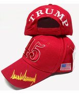 Donald Trump 2024 45Th President Signatue Red Hat Cap Maga - £64.65 GBP