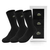 Lacoste Basic Sports High Socks 3pcs RA901B-54N 031 Unisex Casual Sports... - $38.97