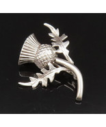 WBS 925 Silver - Vintage Harvested Pineapple With Leaves Brooch Pin - BP... - $784.02 MXN