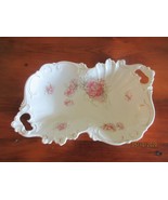 VINTAGE AUSTRIAN CHINA DISH WITH FLORAL DESIGN - £15.66 GBP