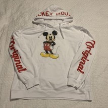 Disney Mickey Mouse Girls Hoodie Sweater Juniors Printed Hooded Pullover... - £17.38 GBP