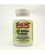 Holly Hill Health Foods 20 Billion CFU Probiotic, 30 Vegetarian Capsules - $368.15 MXN
