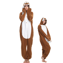 Sloth Adult Onesies Animal Cartoon Kigurumi Pajamas Halloween Cosplay - £24.04 GBP