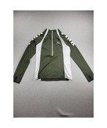 PINK Victoria&#39;s Secret Women&#39;s Track Jacket M Army Green Half Zip Thumbh... - £25.93 GBP