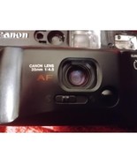 Canon Owl 35mm Camera Sure Shot AF-7 Point-&-Shoot PRIMA 1994 VTG missing plate - $349.19 MXN