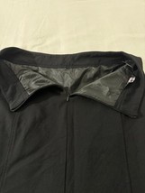 Investments Women's Black Rear Zipper A-Line Pull-On Skirt Size 6 Waist 29" image 4