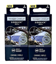 2 Pack Yankee Candle Sidekick Refill Bayside Cedar 60 Days Car Fragrance Freshen - £24.04 GBP