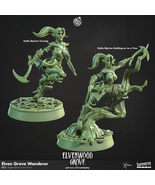 3D Printed Cast n Play Elven Grove Wanderer Elvenwood Grove Set 28mm 32m... - $152.75 MXN+