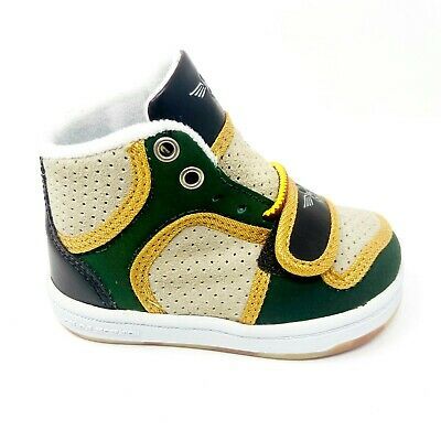 Creative Recreation Cesario Khaki Forest OB Wheat Baby Toddler Size 4 Sneakers
