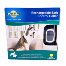 Rechargeable Dog Bark Control Collar Barking Whining Wimper PetSafe PBC00-15999 - $74.25