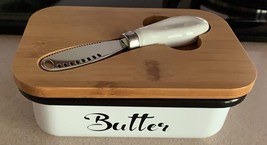 Butter Dish with Lid for Countertop, AISBUGUR Metal Butter Keeper - $18.71