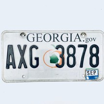 2016 United States Georgia Clayton County Passenger License Plate AXG 3878 - $17.81